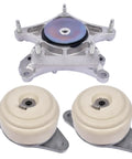 Set of 3 beefed up hydraulic engine and transmission mounts replacement for Mercedes Benz W212 W204 W221 C230 E250 C300 C350