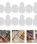 Get A Sweet Deal On This 80 Pcs White Nylon Cabinet Expansion Plug Set, The Ultimate Threaded Inserts Furniture Repair Kit For Solid Wood Screws And Hinge Mounting Jobs That Truly Hold Tight So You Can Fix Any Damaged Cabinet Without Stress Or Hassle At. white nylon cabinet expansion plugs, 80 pcs