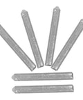 24 Piece Low Temperature Flux Core Aluminum Welding Rods And Wire Set arranged in fan shape