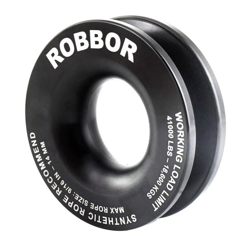 4 Inch Recovery Ring Made From T6 6061 Aircraft Grade Aluminum Heavy Duty Snatch Ring With 66,000 Lbs Break Strength engraving