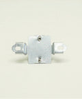 Top Tier Aftermarket Dryer Thermal Fuse WP40113801 metal component with mounting tabs, designed for electric dryers,