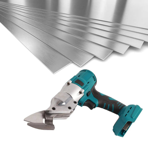 Heavy Duty Cordless Electric Shears With 18V Battery And 360 Degree Rotating Head For Snipping Metal Sheet Fast on metal sheets.