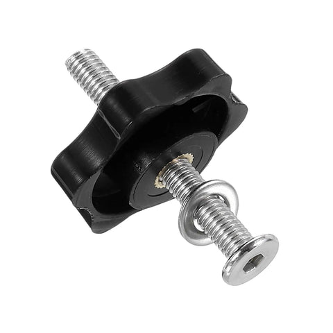 Must Have Six Star Knob Kit For Woodworking Jigs With M5 Threads Includes Four 32mm Head Knobs Four M5 40mm Hex Socket Bolts Flat Washer