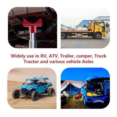 Heavy Duty Bottle Jack Axle Adapter Saddle Fits 2 Inch, 3 Inch, And 4 Inch Round Or Square Axle Tubes For RVs Trailers