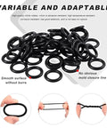 O Ring Pro Grade Assortment Kit 225 Pcs 18 Sizes Heat And Oil Resistant NBR Rubber Sealing Gaskets with smooth finish displayed