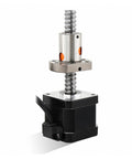 High Torque 17 Stepper Motor 40N Cm With 150 Or 250Mm Ball Screw For Cool 3D Printers And Smooth Motion Systems At Great Value, side view of motor and screw.
