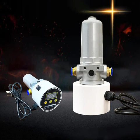 Heavy Duty Compressed Air Pipeline Heater Delivering Serious Heat With Smart Pid Temperature Control for effective moisture removal.