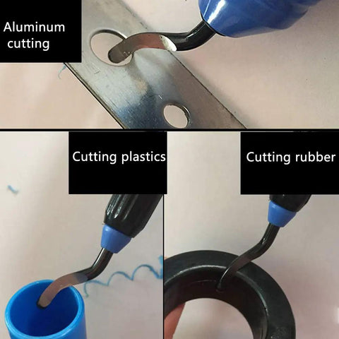 BS1010 Pro Grade Deburring Blades Set, 10 Pcs Burr Trimming Scrapers For Aluminum, Copper, Plastic, PVC, M2 HSS, 40 Degree Edge, 63RC Hardness, 46mm By 3.2mm, Sharp Cut For Smoothing Machined Surfaces