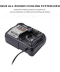 Replacement Dewalt 12V 20V Max Lithium Charger Station For DCB Batteries Fast Heat Dissipation Cooling Design