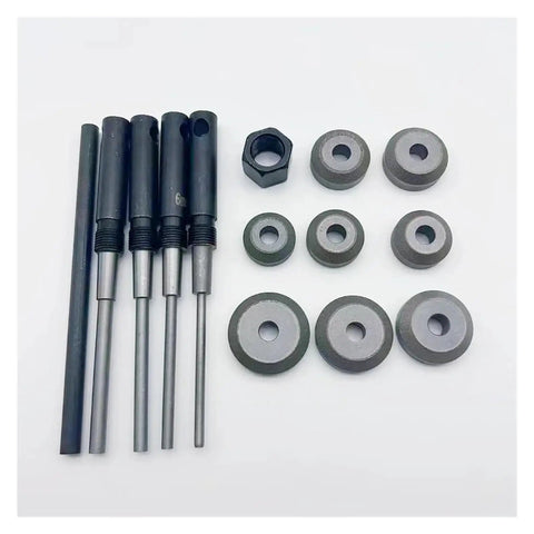 Heavy Duty 27-38mm Car And Motorcycle Valve Seat Repair Tool Kit With Precise 45 Degree Diamond Grinding Wheels For Quick Fixes, 8 wheels and guide rods