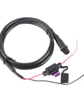 Top Shelf NMEA 2000 N2k Male Power Cable With Five Pin Ends And One Meter Run Built Tough For Rock Solid Marine Networks And Totally No Sweat Hookups Oem 5412013 Replacement, showing five pin connector and fuse.