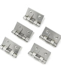 5 pieces from 20 Pack Heavy Duty Self Closing Door Hinges With Iron Spring for Home Use Industrial Grade Steel Quiet Close Hardware