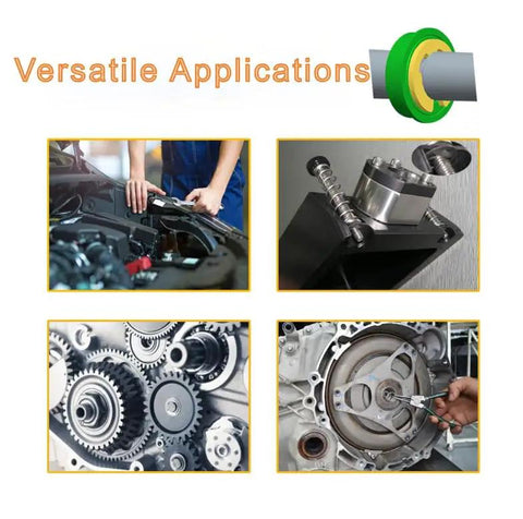 Durable Stainless Steel E Clip Assortment Kit 120 Pcs External Retaining Rings Set applications in automotive and machinery