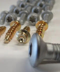 250 Piece Flange Bolt Kit With Nuts And Fender Washers For Dirt Bike Maintenance And Restoration Torx Head Bolts With Dacromet Plating