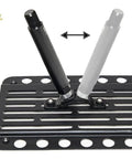 Nissan 370Z Front Bumper Tow Hook Plate Relocator Mount For 2009 2012 Non Nismo, EOS Plate Version 1 with screws visible