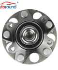 Front view of Rear Wheel Hub And Bearing Assembly 512257 For Honda Civic 2006 2007 2008 2009 2010 2011 LX DX GX 5 lug with ABS