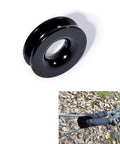 4 Pack 1/2 Inch Synthetic Soft Shackle Rope With Protective Sleeve And Aluminum Snatch Recovery Rings 38,000 Lbs Capacity