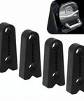 Set of 4 Solid Heavy Duty Door Dampers For Hyundai Tucson Hybrid 2022 To 2025, durable PVC materials for quiet operation.