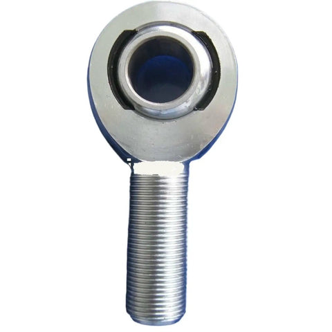 Road Ready Pair Of 20mm Male Rod Ends With M20x1.5 Thread Chromoly Steel Heim Joints Featuring a sealed rose joint bearing.