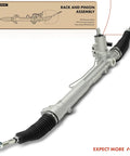 Hydraulic Power Steering Rack And Pinion For Audi Q5 2009 2010 3.2L 2011 2012 3.2L And 2011 2012 2.0L Left Hand Drive With Inner Tie Rods And Dust Boots Direct Fit For Easy Install