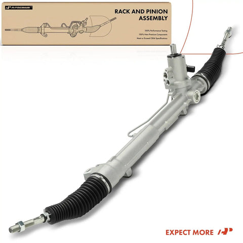 Hydraulic Power Steering Rack And Pinion For Audi Q5 2009 2010 3.2L 2011 2012 3.2L And 2011 2012 2.0L Left Hand Drive With Inner Tie Rods And Dust Boots Direct Fit For Easy Install