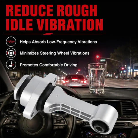 Built Tough Triple Pack Engine Motor Mount Set To Kill Engine Shake And Deliver A Butter Smooth Ride On Automatic Transmission Sedans Compatible With Hyundai Elantra And Kia Fortes Replaces A71004 in car interior with steering wheel and drink