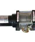 Heavy Duty Electric Hoist With 4500 Lb Capacity For 12 24V Motor Vehicle Recovery and Warehouse Work, featuring steel wire rope.