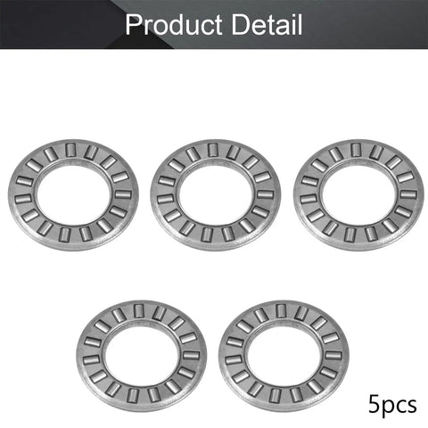 Five Pack Nta815 Thrust Needle Roller Bearings 1/2 X 15/16 X 5/64 Inch Precision Bearing Steel Heavy Duty Two Way Assembly Built Like Tank For Smooth Operation Under Heavy Loads And Hard Use