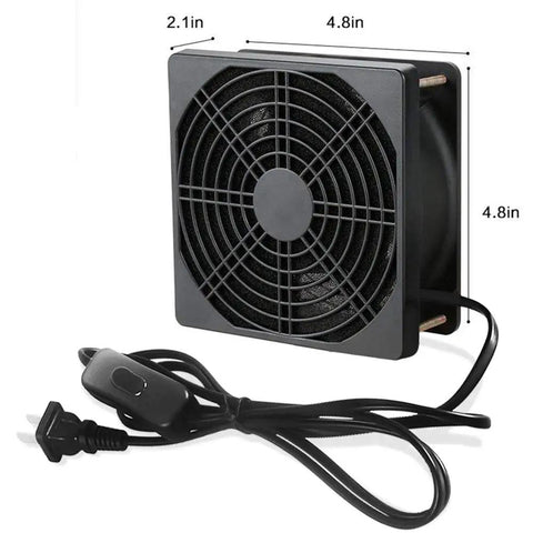 Portable Solder Fume Extractor With Strong Suction, Includes Four Activated Carbon Filters, 0.2 Inch Thick Dense Filtration