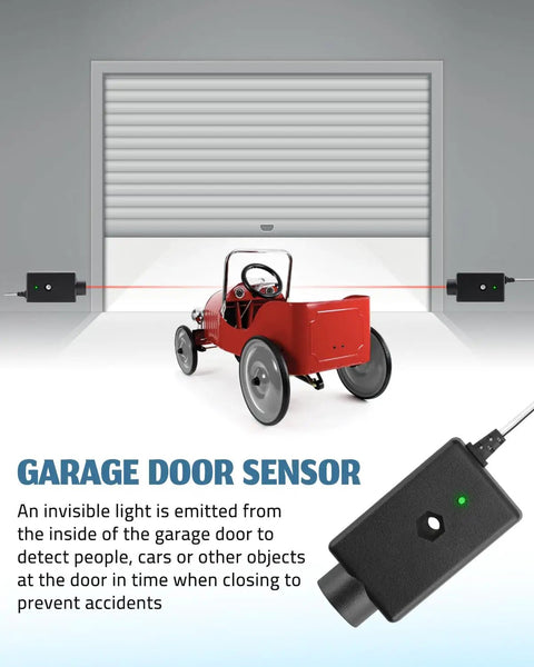 Garage Door Safety Sensor For LiftMaster And Chamberlain Openers Beam Eyes Replacement No Bracket Included DIY Friendly