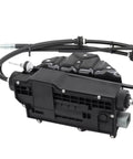 Heavy Duty Parking Brake Actuator Hand Control Switch For Bmw X5 E70 2007 To 2013, black electronic actuator with cables.