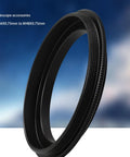 M56X0.75mm to M48X0.75mm Aluminum Adapter Ring against sky background
