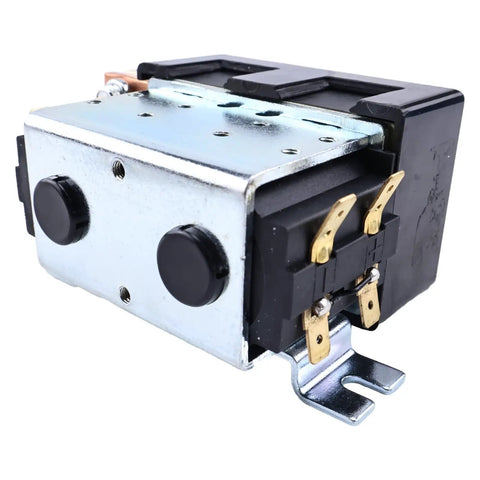 Rock Solid 12V Dc Contactor Switch Dc88 Zjwt100A Model for heavy equipment, featuring metal and plastic components, designed for electric vehicles.