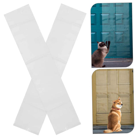 Heavy Duty Self Adhesive Anti Scratch Tape For Sofa Couch And Door Frame Guard With Cat Dog Pet Window Edge Protector No Drama Peel And Stick with clear adhesive film