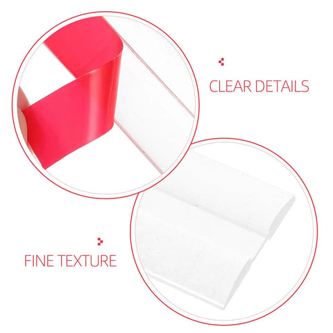 Self Adhesive Acrylic Hinges 4 Pack With Easy Install And Adjustable Angles For Cabinets And Windows No Drill Wall Friendly Mount Ideal For Offices Shops And Home Use showing clear details and fine texture