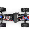 Scale And Trail Crawler With 1979 Chevrolet K10 Body In One Eighteen Scale 4x4 Electric Truck chassis view from above