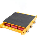 Solid Yoga Foam Roller For Crushing Muscle Soreness Deep Tissue Release with red rollers and textured surface.
