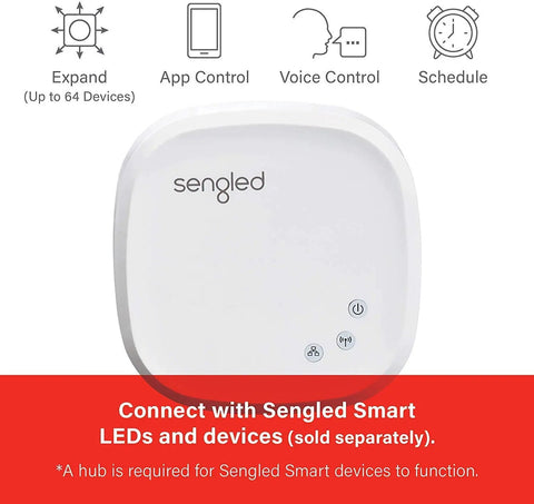 Smart Home Hub For Lights And Accessories That Really Works With Alexa And Google Assistant Control Up To 64 Smart Lights