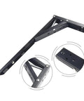 Wall Mounted Triangle Folding Workbench Bracket Heavy Duty Steel Built To Last Adjustable 4 8 10 12 Inch Size Options Easy Install