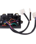 Top Notch 5KW Welding Generator AVRM Control Panel Stabilizer Kit with dual capacitors and wiring for reliable voltage output.