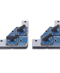 Heavy Duty Welding Magnet 2 Pack With Strong 61 Pound Pull Force, Dual Switch Holder For Steel And Iron Pipe, Reliable Angle Support Tool To Keep Your Metal Work Rock Solid And Super Easy To Use Today.