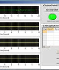 Two-Axis High-Precision Digital Inclination Sensor Module With NIST-Traceable Tilt Angles Inclinometer RS232 RS485 Plug-And-Play Access PC Sync Pro Software Dongle Bundle For Remote PC Readouts software screen with sensor graphs and data logging panel