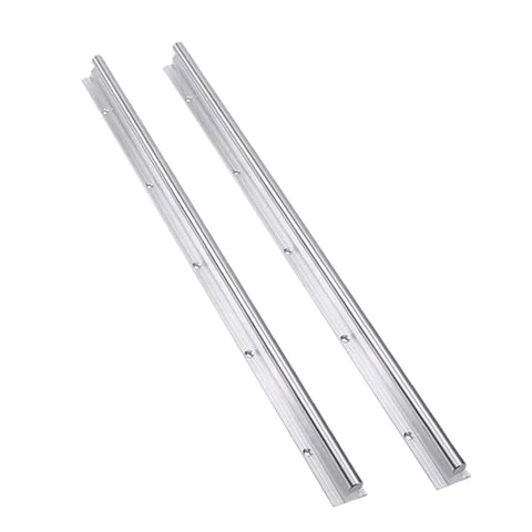 Two rails from Beefy Linear Guide Rail Set With SBR12 SBR16 SBR20 Bearings For CNC And 3D Printing, Rock Solid Precision