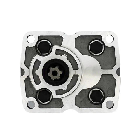 Beefy Hydraulic Gear Pump Repair Kit For Tractors And Farm Machinery, Easy Install, Durable Components, Compatible With HW-25M-3, top view of metal pump part