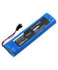 Replacement Battery For MIPRO MA-100 And MA-303 Wireless Systems, 14.8V 2600mAh 38.48Wh blue battery with connector