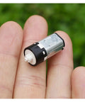 12mm Planetary Gearbox Reduction For N20 DC Motors 3V Operation 180 RPM Gear Reducer held in hand
