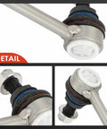 Close-up details of BMW Two Pack Rear Sway Bar Links Stabilizer Links for a solid ride on 1 Series and 3 Series models.