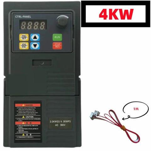 Economical 220V VFD Variable Frequency Drive Inverter For 3KW And 4KW Motors Speed Controller 320 4KW Pro Grade