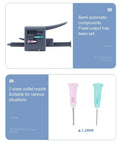Efficient Solder Paste Extruder Flux Dispenser Kit With 0.8mm And 1.3mm Nozzles For Easy Electronics Soldering Flux Pen Pro