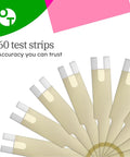 Fan display of Verio Blood Glucose Test Strips For Daily Sugar Checks, Fast Five Second Readings With Tiny Blood Drop Needed, 60 Count